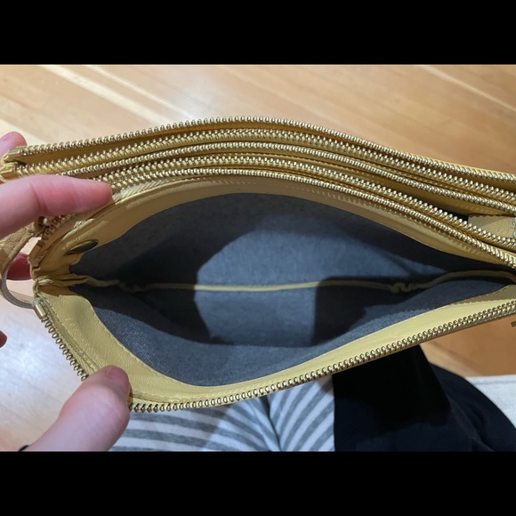 Large Celine Trio Bag in Pale Yellow - Picture 9 of 12